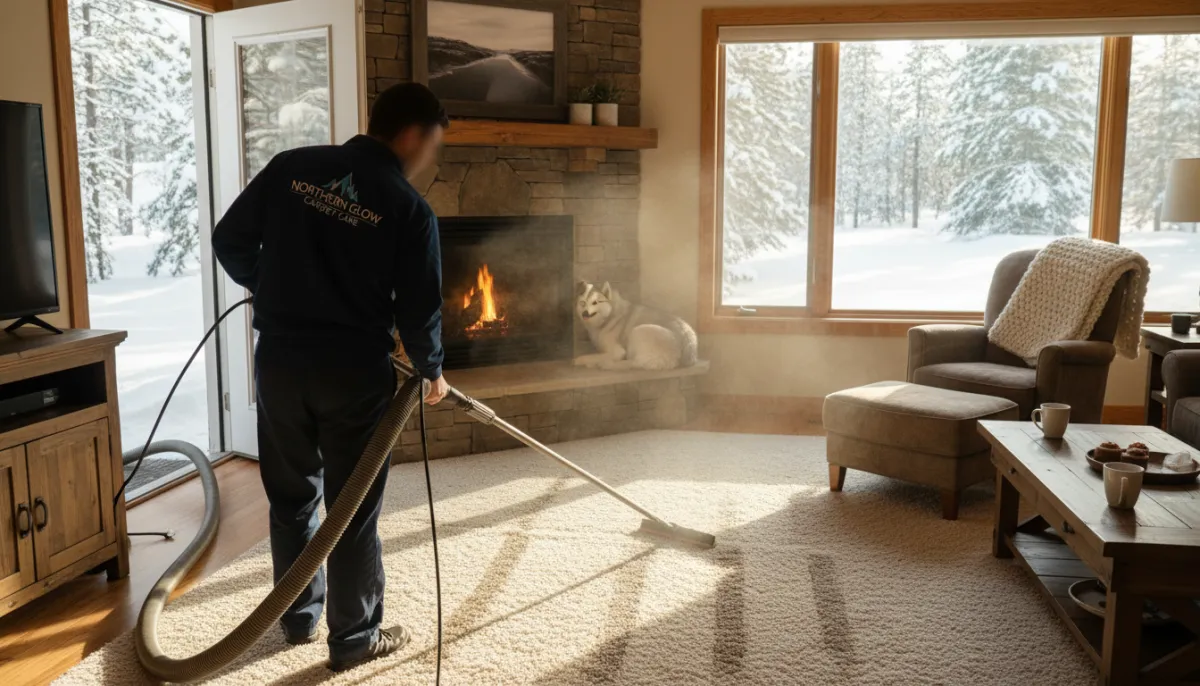 Waterfront community of Cache Bay on Lake Nipissing where Carpet Cleaning North Bay provides professional carpet cleaning services