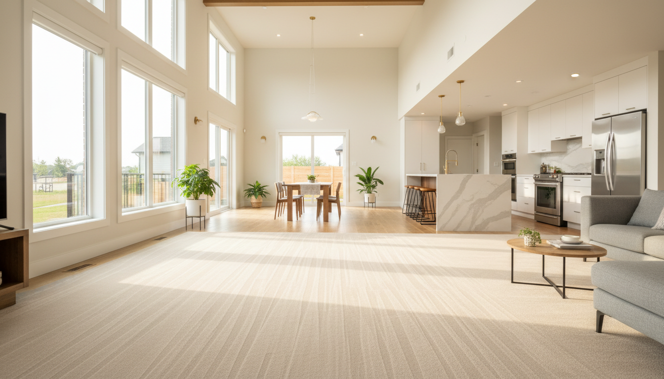 Scenic northern lake landscape near Magnetawan where Carpet Cleaning North Bay serves cottage properties and seasonal homes