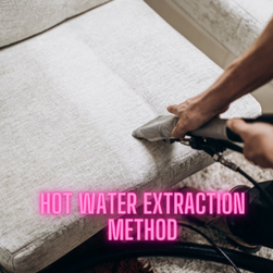 hot water extraction method